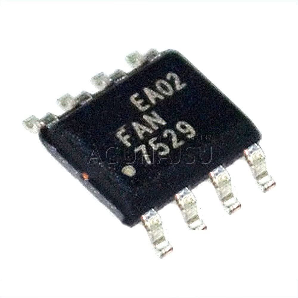 2Pcs FAN7529MX SOP8 FAN7529 7529 SOP8 Power Factor Correction Power Chip
