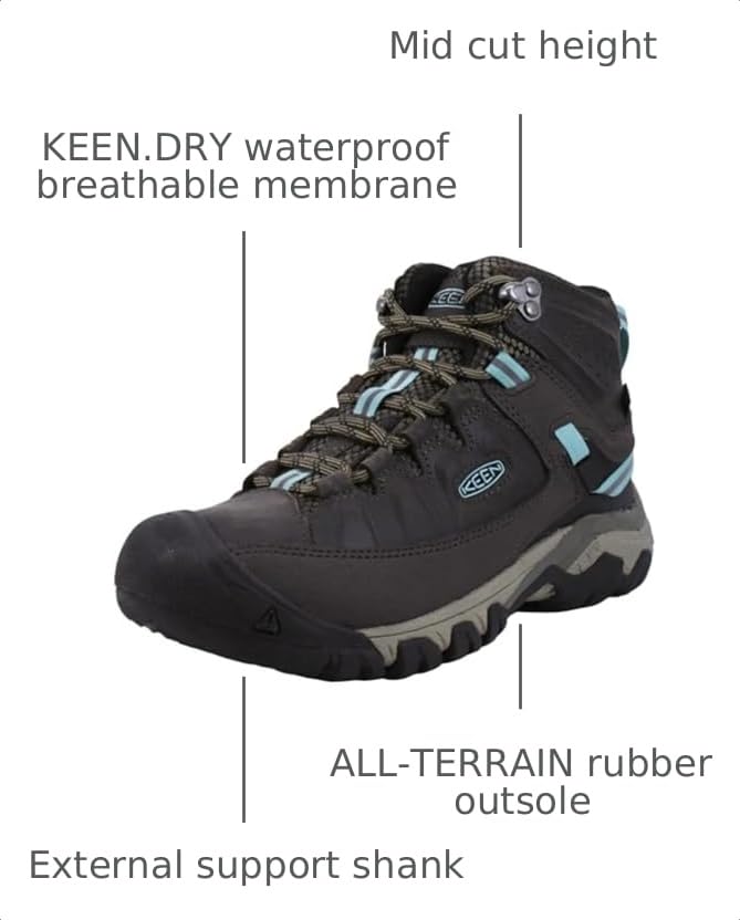 Image of KEEN Women's Targhee III Mid Height Waterproof Hiking Boot