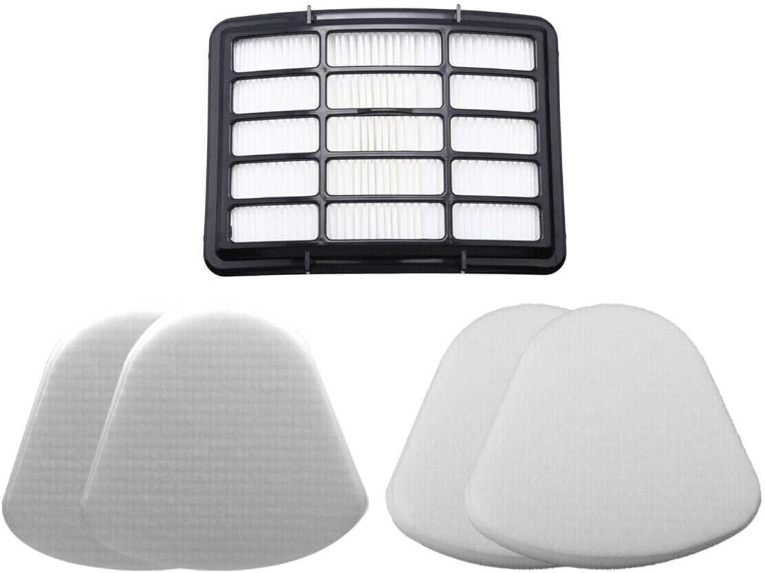 1 + 2 Foam & Felt Filter Replacement for Shark Navigator Lift-Away Professional Deluxe Upright Vacuum NV350 NV351 NV352 NV355 NV356E NV357 NV360 NV370 NV391 UV440 UV490 UV500 Part XFF350 XHF350