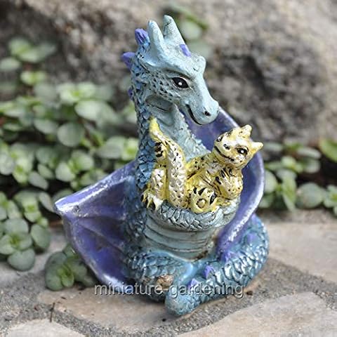 Georgetown Fiddlehead Fairy Garden Mom and Baby Dragon Cover