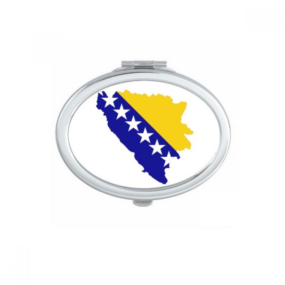 Miroir de maquillage Bosnie-Herzégovine cadeau fait main