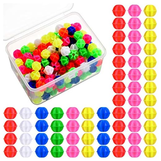 Gejoy 216 Pieces Bicycle Spoke Beads Bicycle Wheel Spokes Beads Assorted Color Plastic Clip Beads Spoke Decoration with Plastic Storage Box