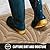 HIYARD Front Door Mat, Absorbent Resist Dirt Welcome Door Mat Indoor Outdoor, Waterproof Doormat, Sturdy Non Slip Backing, Fade Resistant, Low Profile Entry Mat for Entryway, 29×17, Beige