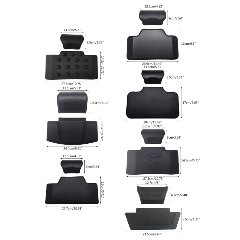 Dossier arrière détachable pour moto avec coussin confort passager - 7
