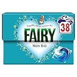 Fairy Non Bio Washing Liquid Pods, Voted No1 For Sensitive Skin 38 Washes