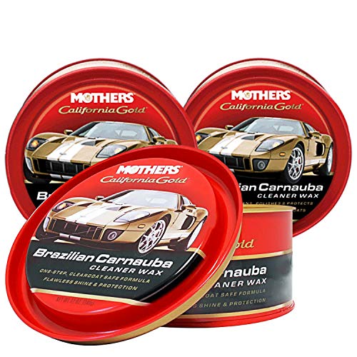 Carnauba Wax, 12 Oz. Mothers Carnauba Wax Paste (3)