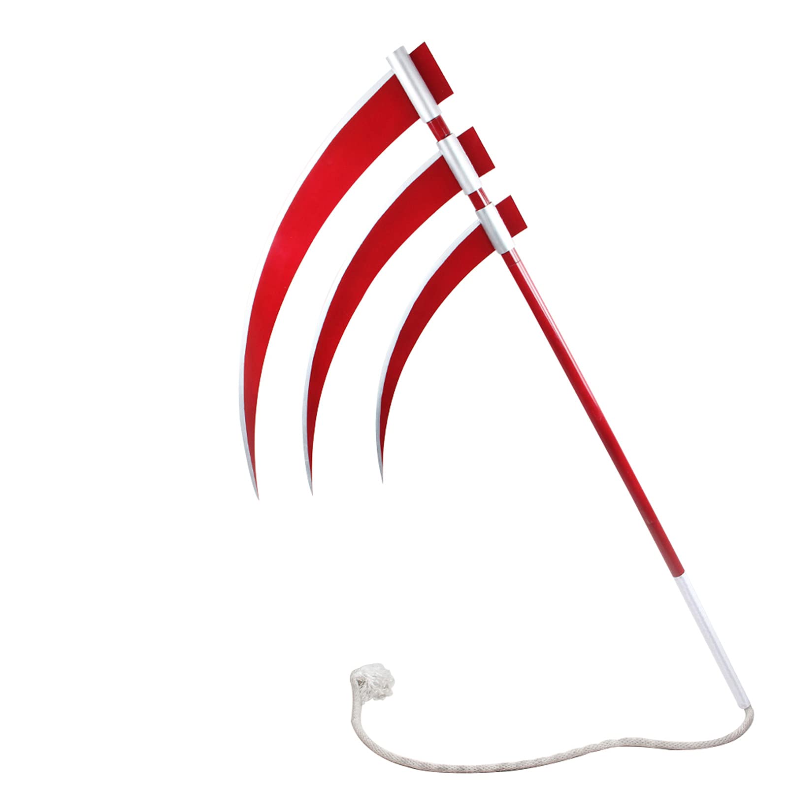 Mtxc Animation Cosplay Hidan Prop Toy Weapons Sickle Red