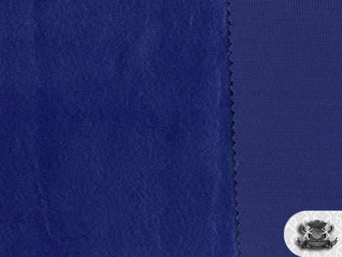 Miniatura 2 de Tela Minky Solid ROYAL BLUE por yarda