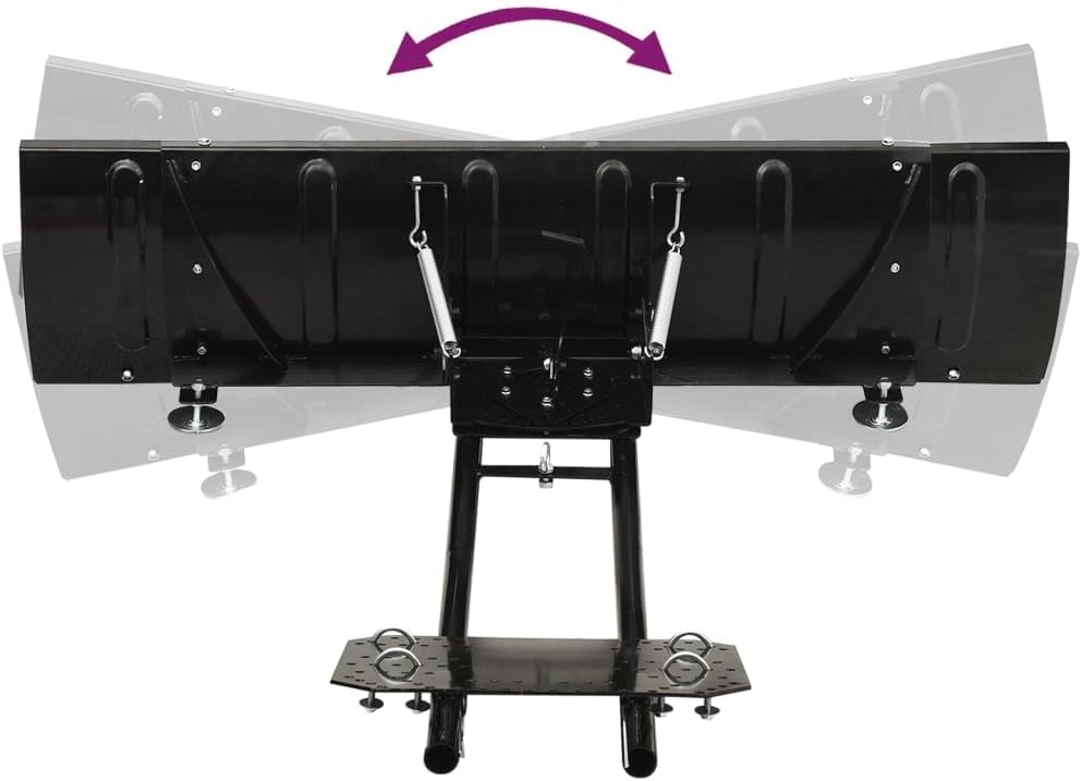 SKM Snow Plough for ATV 150x38 cm Black (Weight-42KG)