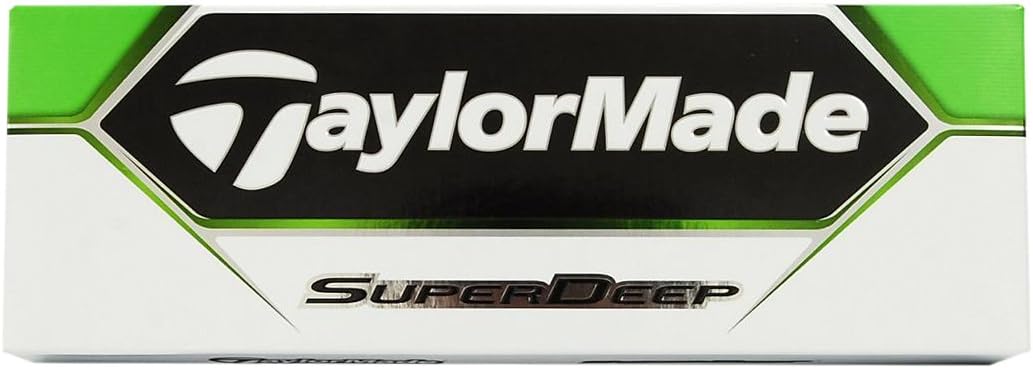 TaylorMade SuperDeep Golf Ball (Pack of 12)