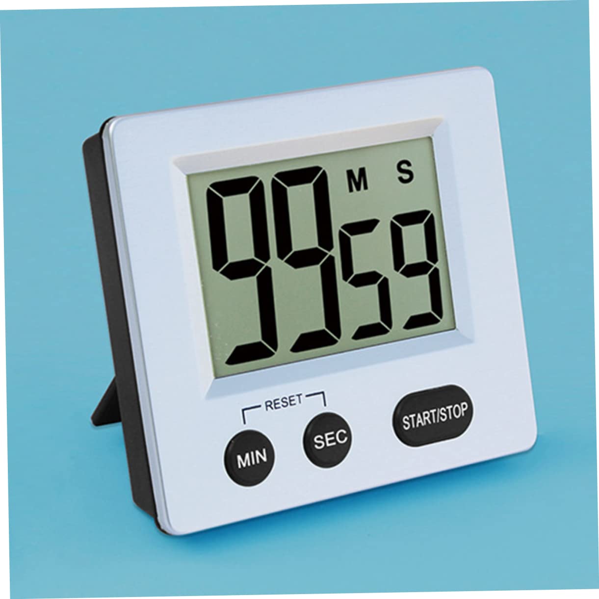 Relojes de Pared 3 uds, Reloj Despertador, Reloj de Cuenta atrás para Cocina, Reloj electrónico de Aprendizaje para Estudiantes, Temporizador de atracción magnética para estudiant