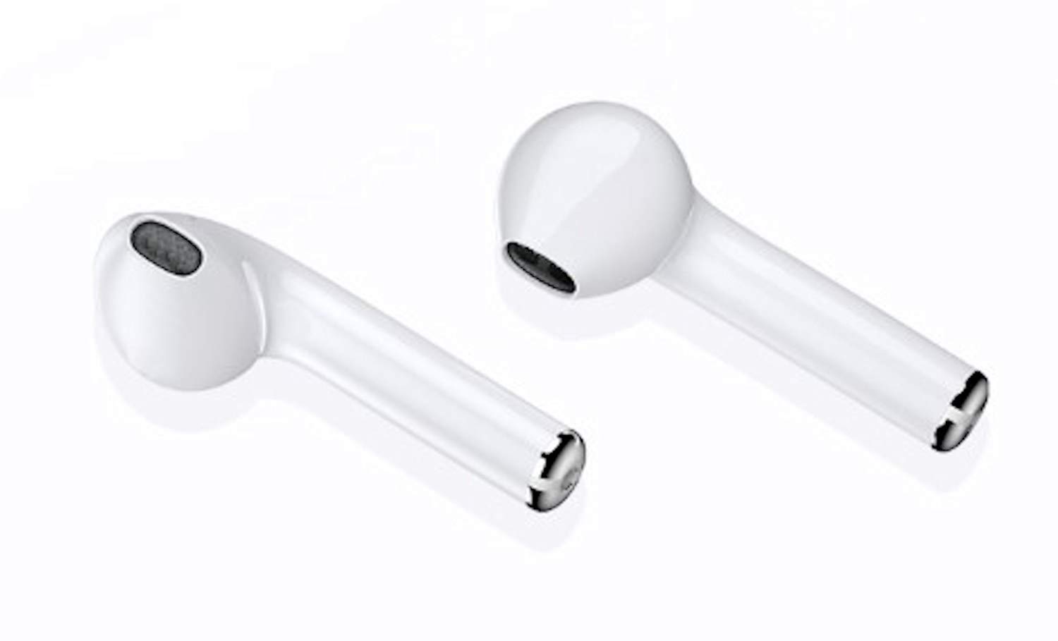 Devia Kintone TWS Earphones demonstrating in-ear induction function