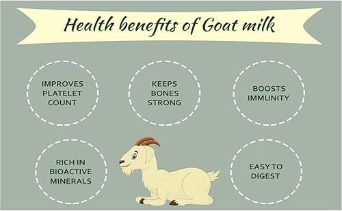 Miniatura 5 de HAPPY DAYS Leche entera de cabra en polvo 2.2 lbs