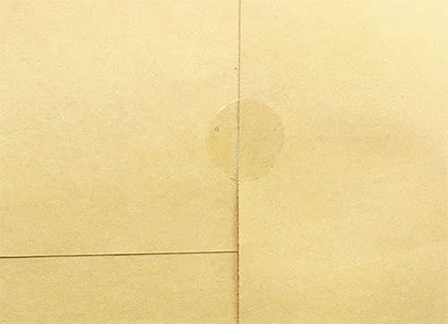 Miniatura 5 de Sellos de obleas al por menor ultra transparentes para embalaje por correo de 0.5 pulgadas, puntos circulares redondos, 1,000 calcomanías adhesivas