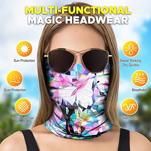 Image of JOEYOUNG Headwear, Bandana, Neck Gaiter Head Wrap Headband Balaclava Magic Scarf