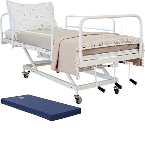 Cama hospitalar Pratisse 3 movimentos manual + Colchão D33