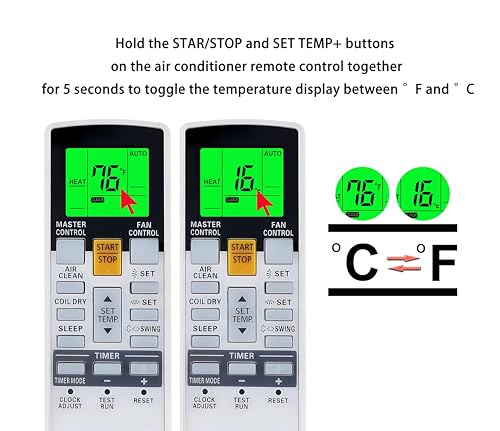 Télécommande climatiseur Fujitsu AR-RAH2U ASU18RLF ASU24RLF boîtier de rechange - 2