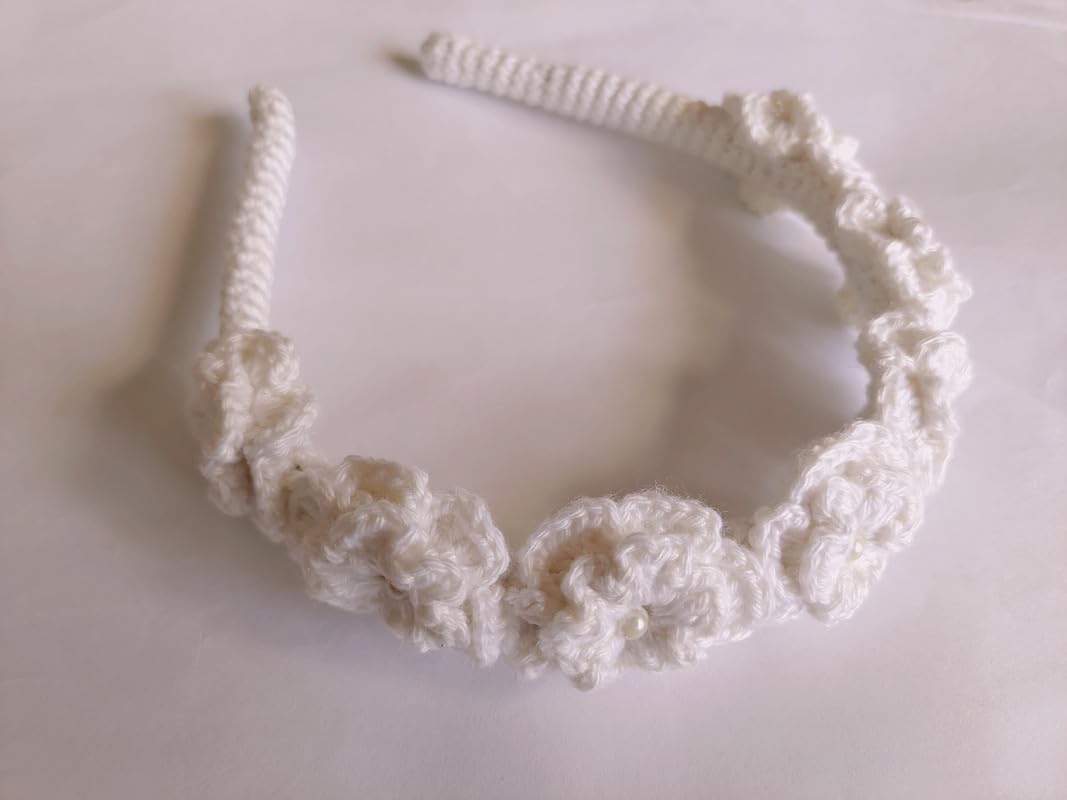 Asmita Creations Handmade Crochet Hair Headband, Hair Band for Women & Girls, Handcrafted Accessory for Elegant Hairdos - Enhance Your Look (Pack of 1) (B0CGDV27PX) Amazon Price History, Amazon Price Tracker