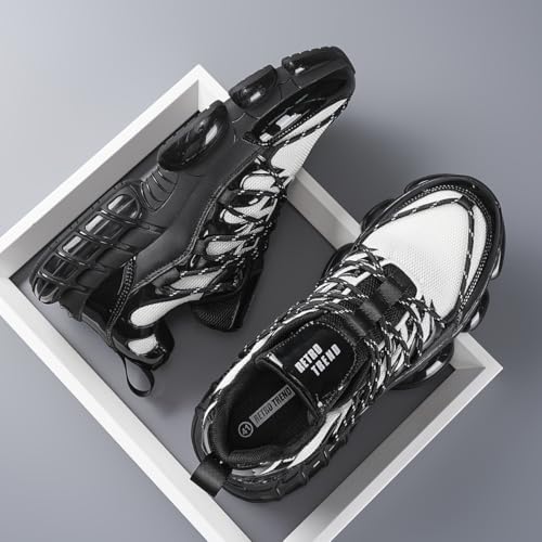 Image of Men's Walking Running Shoes Slip On Sneakers Non Slip Athletic Sports Tennis Fitness Casual Workout Gym Shoes Lightweight Trainers Fashion Soft Comfortable Shoe