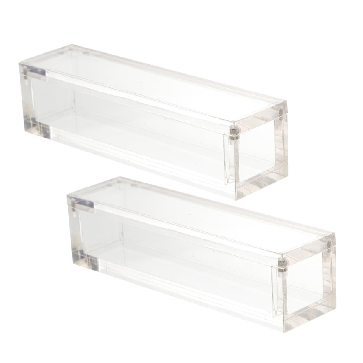 TOYANDONA 6pezzi Scatola Espositiva Acrilica Trasparente Per Dadi Confezione Da Design Magnetico Per Dadi Per Giochi e Decorazioni Struttura Sicura e Leggera
