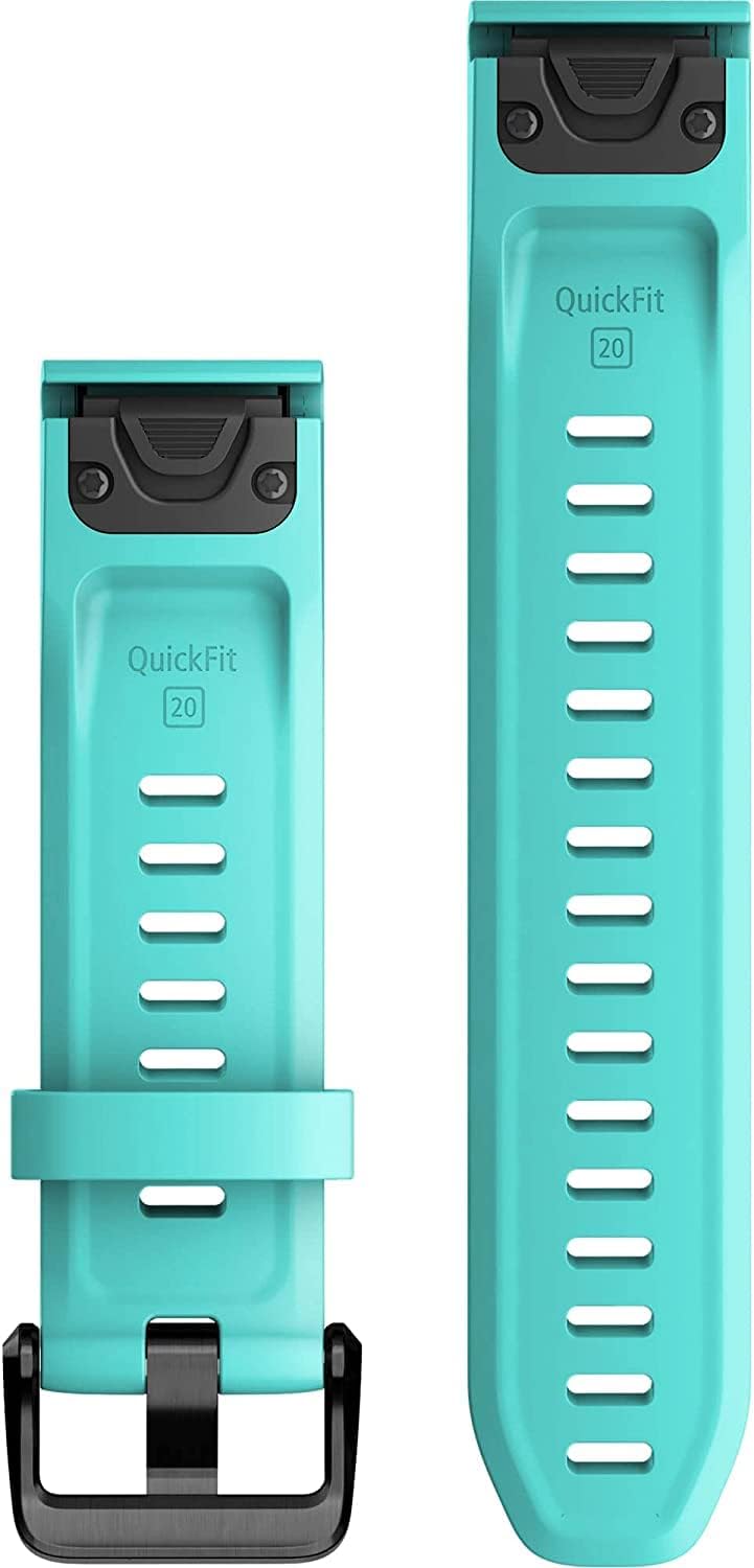 Garmin QuickFit Watch Bands (20mm), suitable for selected fēnix-, epix-, Descent-, D2-, Instinct- and Approach series smartwatches, Original accessory, Silicone