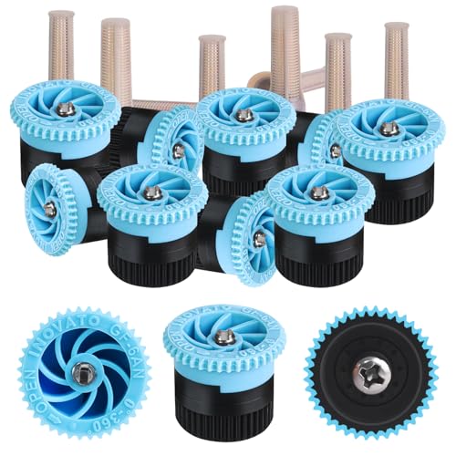 WZFLRUA High Efficiency Variable Arc Nozzle, 10 Pieces Sprinkler Heads Replacement Compatible With