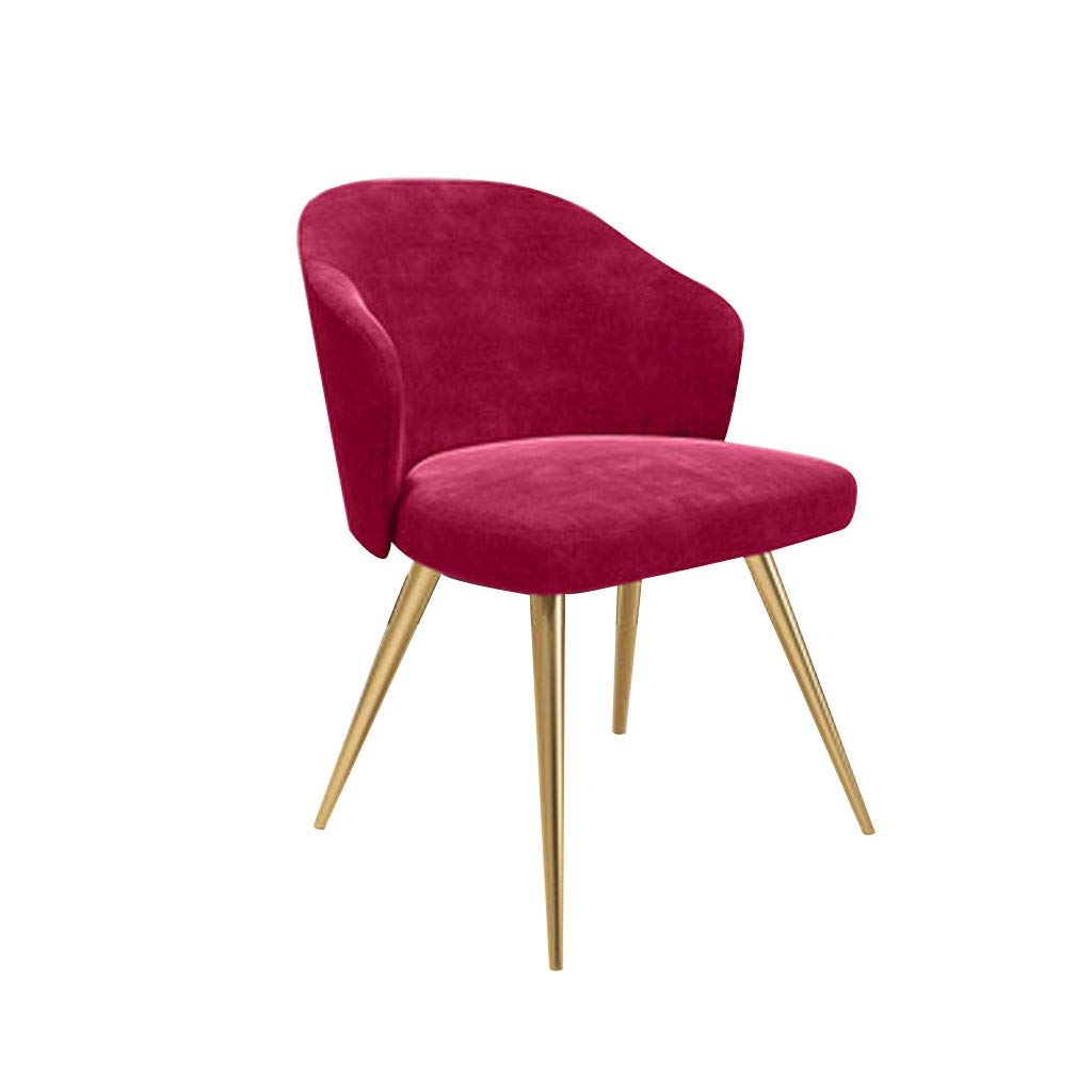 Amazon｜ダイニングチェア ソフトベルベットダイニングチェア