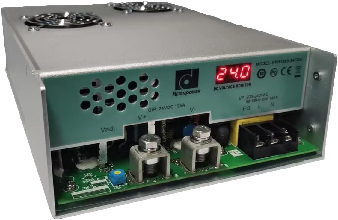 REIGNPOWER RPH13K024CDA 3000W 24VDC 125A Switching Power