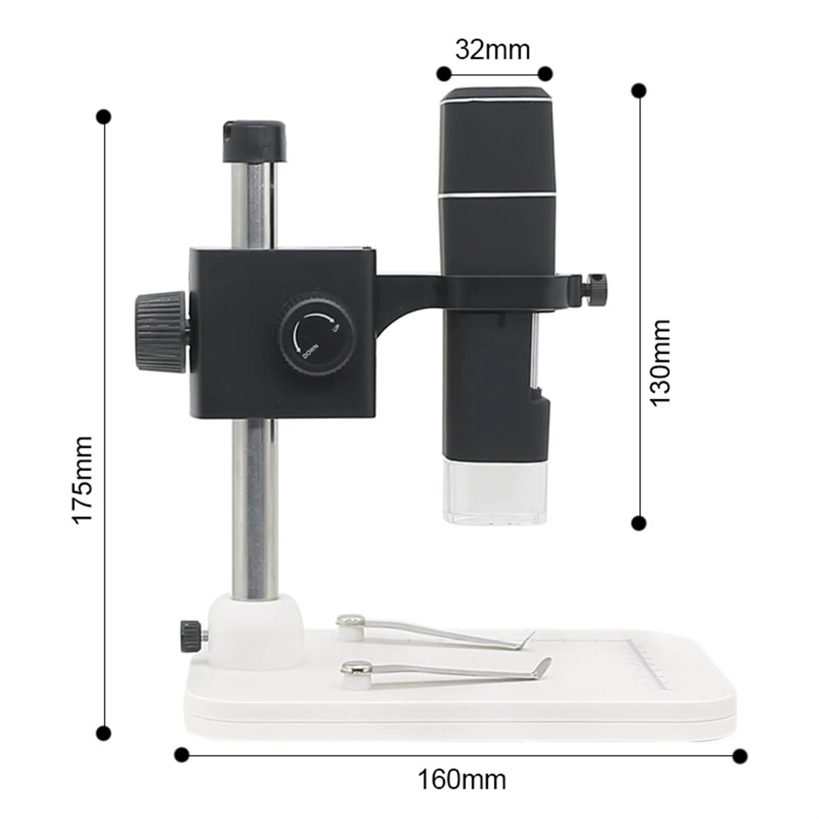 Microscopio Digital WIFI 1000X, microscopio electrónico inalámbrico, cámara de microscopio Industrial, inspección PCB, Detector de piel del cuero cabelludo