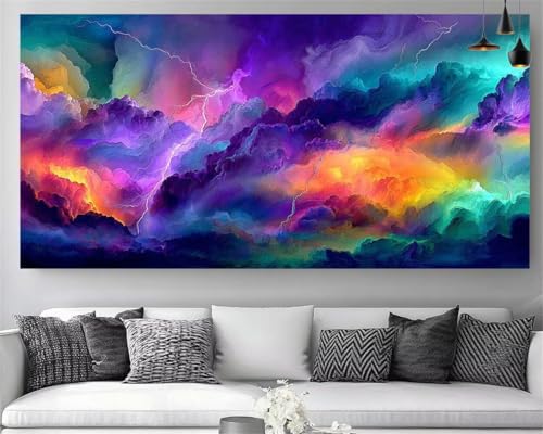 DIY Peinture Diamant 5D Ciel Point de Croix Canvas Broderie Loisir Créatif Adulte