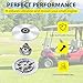 Orle Oko Golf Cart Secondary Driven Clutch Kit with Heavy Duty Spring for Yamaha Golf Cart G2 G8 G9 G11 G14 G16 G20 G21 G22 G28 1985-2007, Metal Surface Drive Clutch