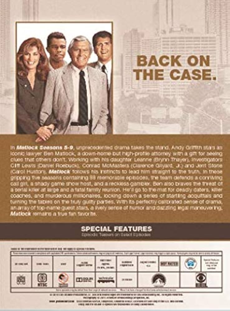 その他 Matlock: Fifth Season/ [DVD] [Import] Matlock: Season 5: Amazon.ca: David Froman, Richard Newton