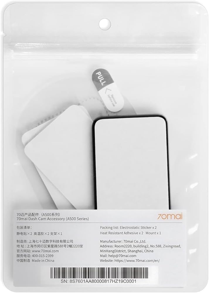 70mai Akcesoria do kamery samochodowej, wymienne komponenty