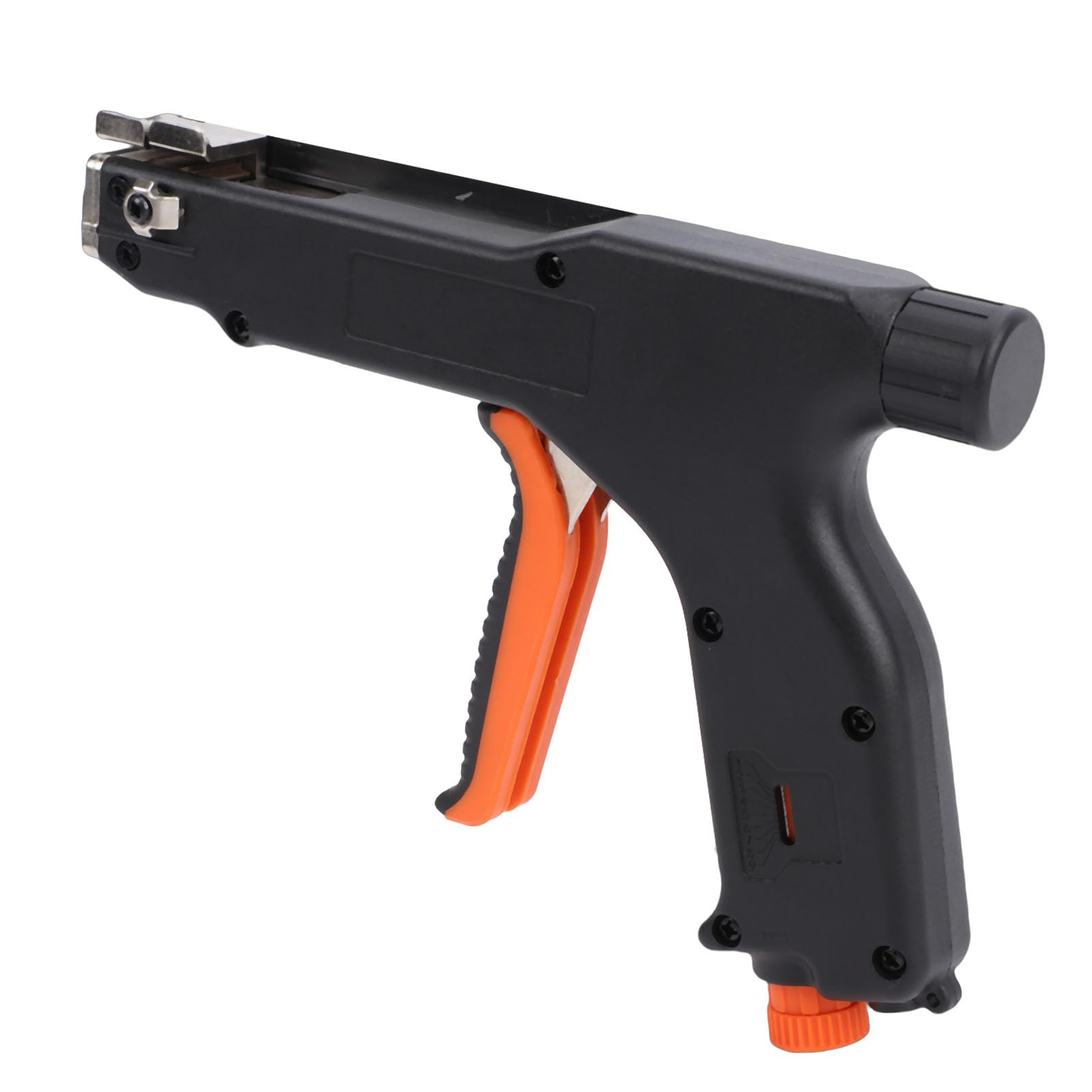 Eujgoov Pistolet do Opasek Kablowych, Samoblokujące Szczypce Nastawne ze Stali Wysokowęglowej do Nylonowych Opasek Kablowych 2–12 Mm, z Narzędziem Automatycznego Odcinania