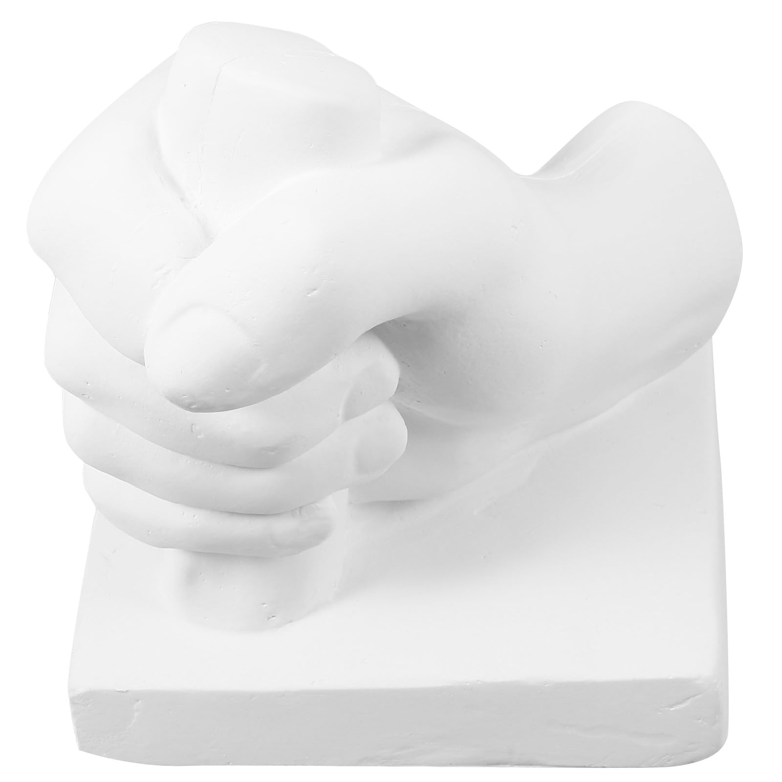 Main en plâtre blanc POPETPOP pour atelier de dessin et esquisse artistique
