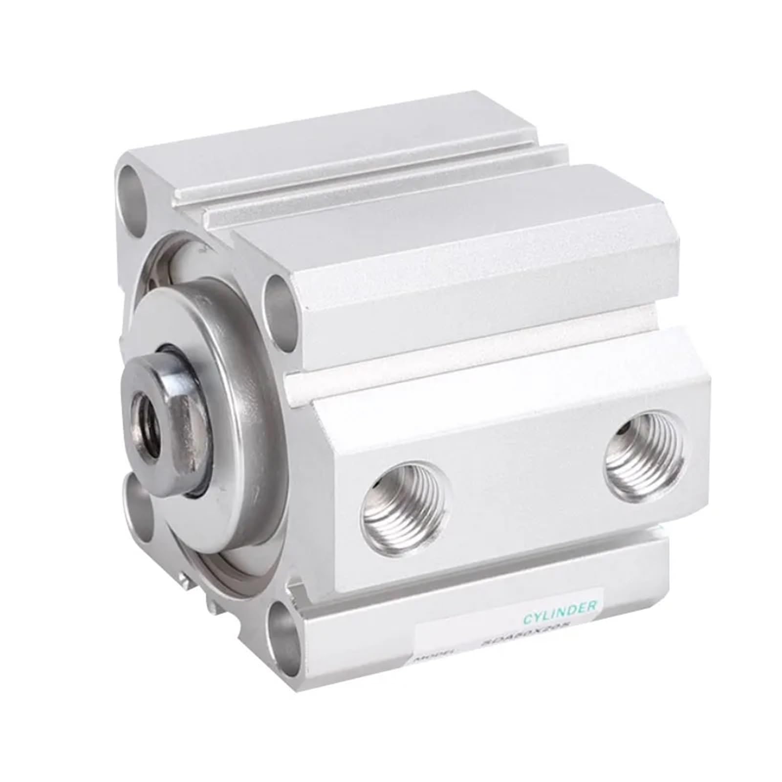 Jwseo Bore 16Mm Air Cylinder Pneumatic Compact Type 16 20 25Mm Bore To 16 20 25 32 Mm Stroke(Stroke 20Mm,)