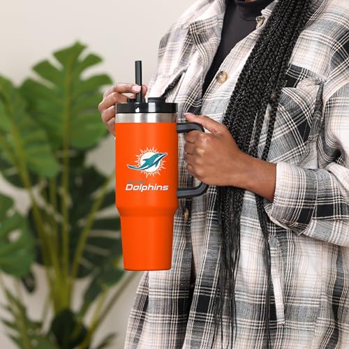 Image of FOCO NFL unisex-adult NFL Team Logo Insulated Travel Mug 40oz XL Tumbler