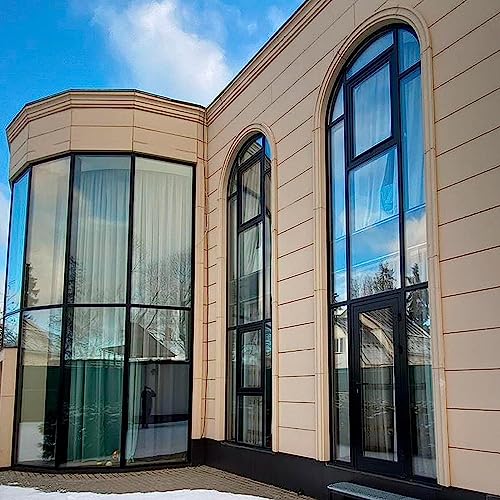 Exterior Decorative Panel 4ft x 1ft 7 pcs; Siding Panels; Exterior Wall Decoration for Home Improvement (48\" x 12\", Grey, 7)