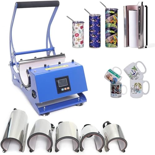 Máquina térmica para sublimar tazas y posavasos miniatura 4