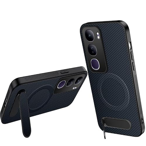 Jiajihua Magnetic Phone Case Compatible with VIvo Y19S 4G / Y29 Blue