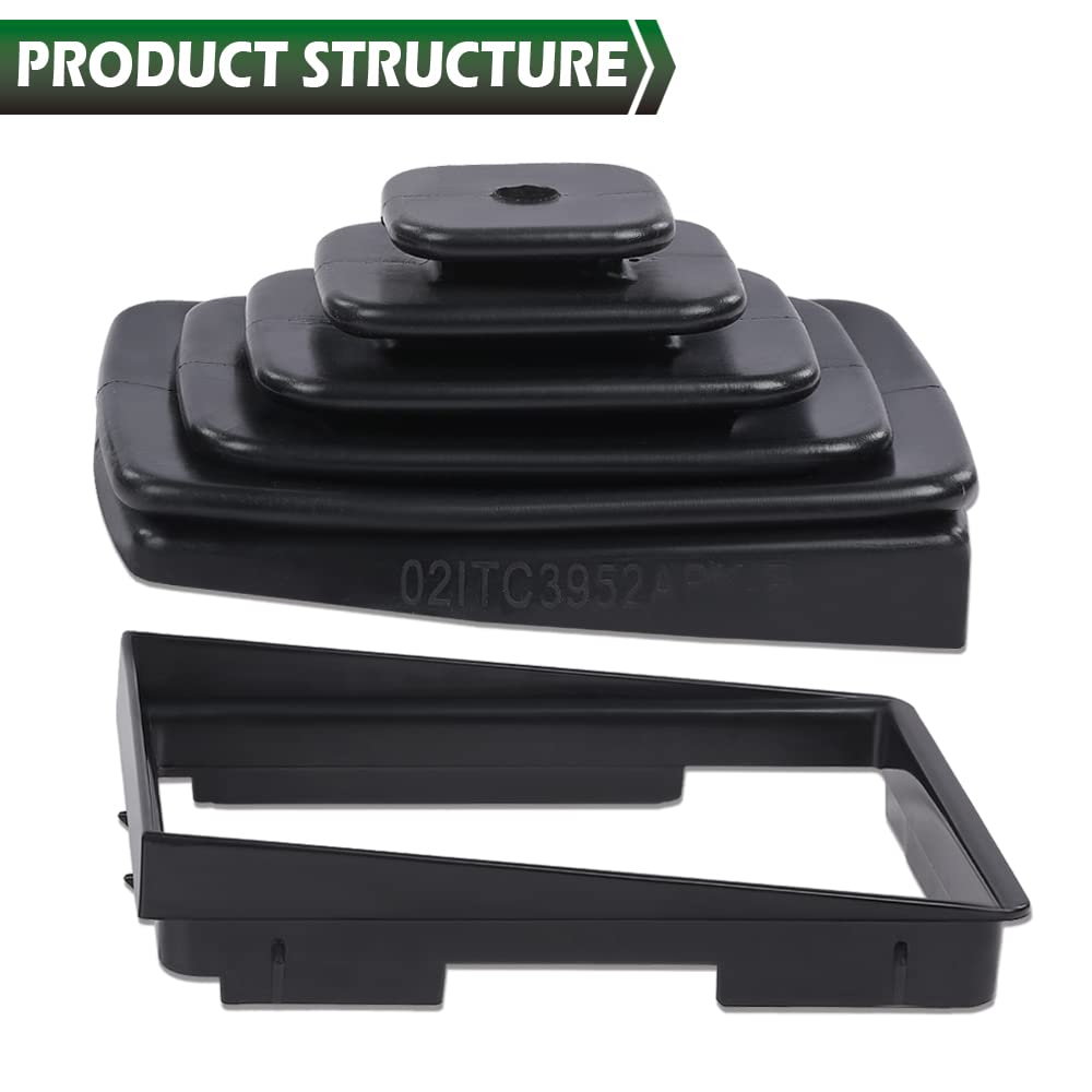 Amazon.com: GRAND ORANGE Shifter Boot and Retainer Bezel Kit