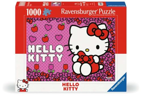 Ravensburger Hello Kitty 1000 Piece Jigsaw Puzzle | Premium Quality Made in Europe | FSC Certified Materials