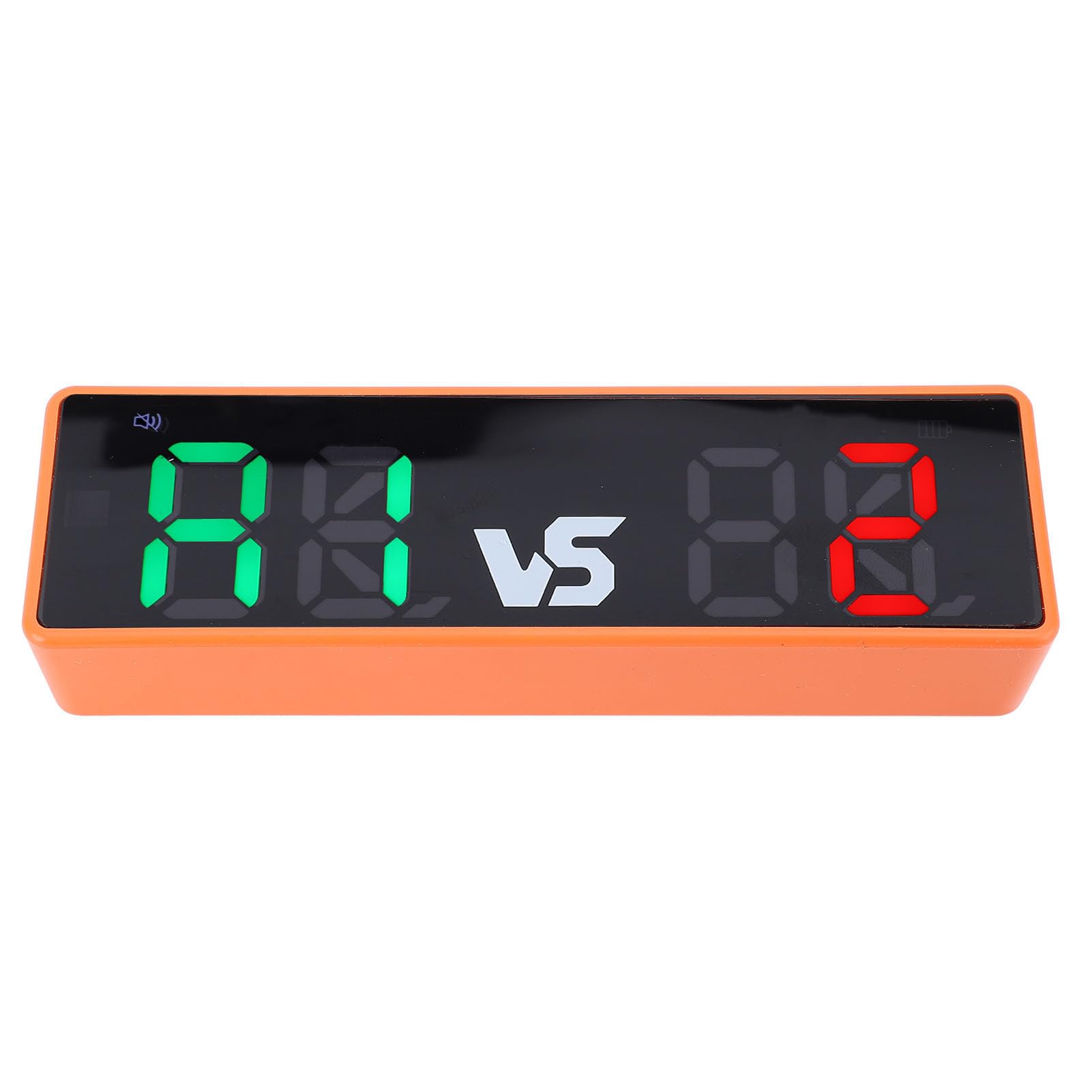 Cryfokt Mini Marcador Digital Portátil, Zumbador Fuerte Recargable de 4 Dígitos para Actividades de Tablero de Juegos Deportivos