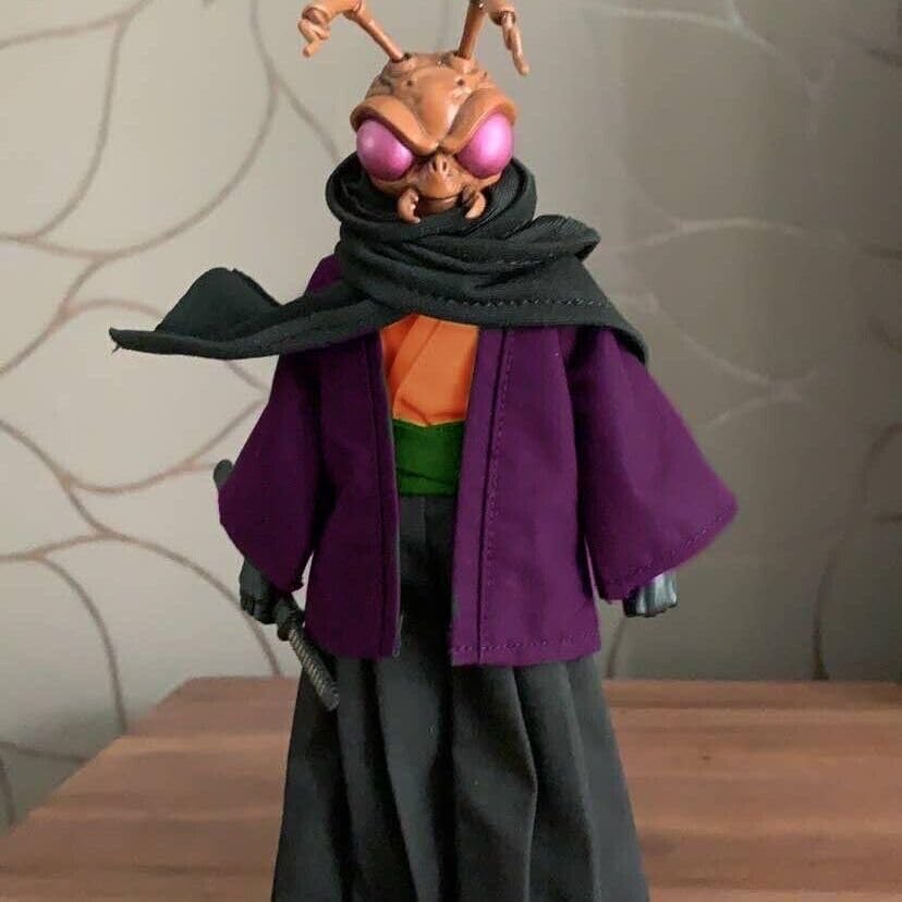 ximitoy 1/12 Samurai Outfit Scarf Clothes Set for 6" Figure