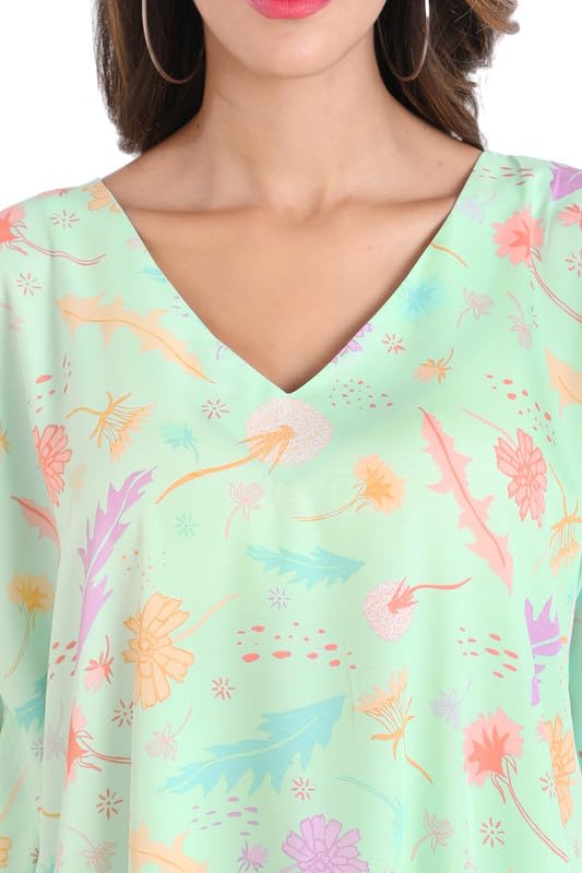 Image of Miss Lavish London Women's Kaftan- Kaftan Dress for Casual, Party, Evening, Vacation and Everyday Wear