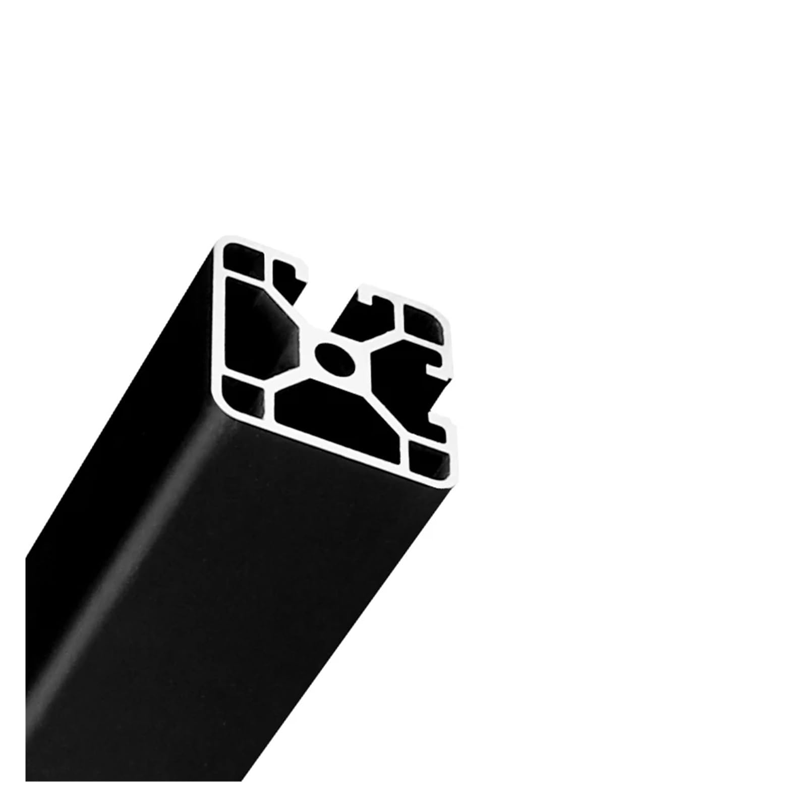 Profilo di alluminio anodizzato espulso alluminio nero 4040 N2 100-1200mm per guida lineare (450mm)