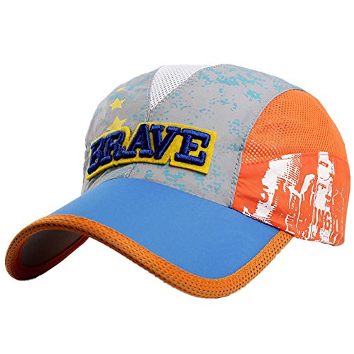 Home Prefer Kids Boys Sun Hat Light Weight Quick Drying Mesh UV Protection Hat