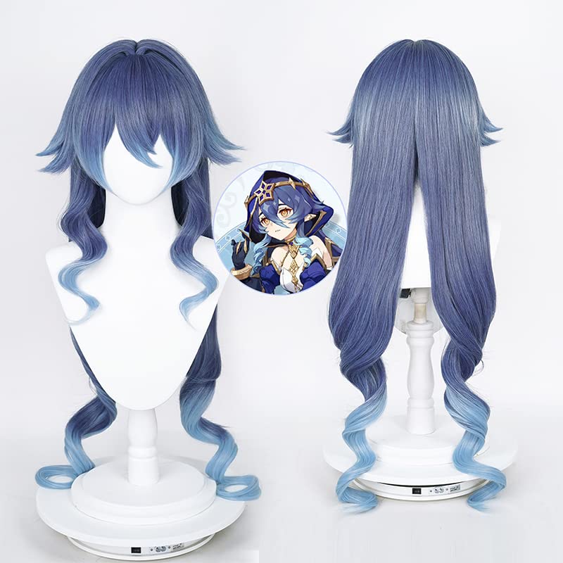 Amazon.co.jp: 原神 レイラ コスプレ ウィッグ コスチューム 