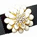 Fitband Bling Fitness Band Accessory "Golden Mum" for Fitbit Charge; Charge HR; Garmin Vivosmart HR