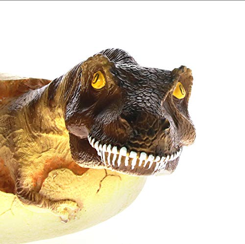 NCDFH Hatching Dino Ei Statue Era Predator Velociraptor Ausbrechen aus Ei Baby Dinosaurier Figur Hatchling Skulptur – Bild 4